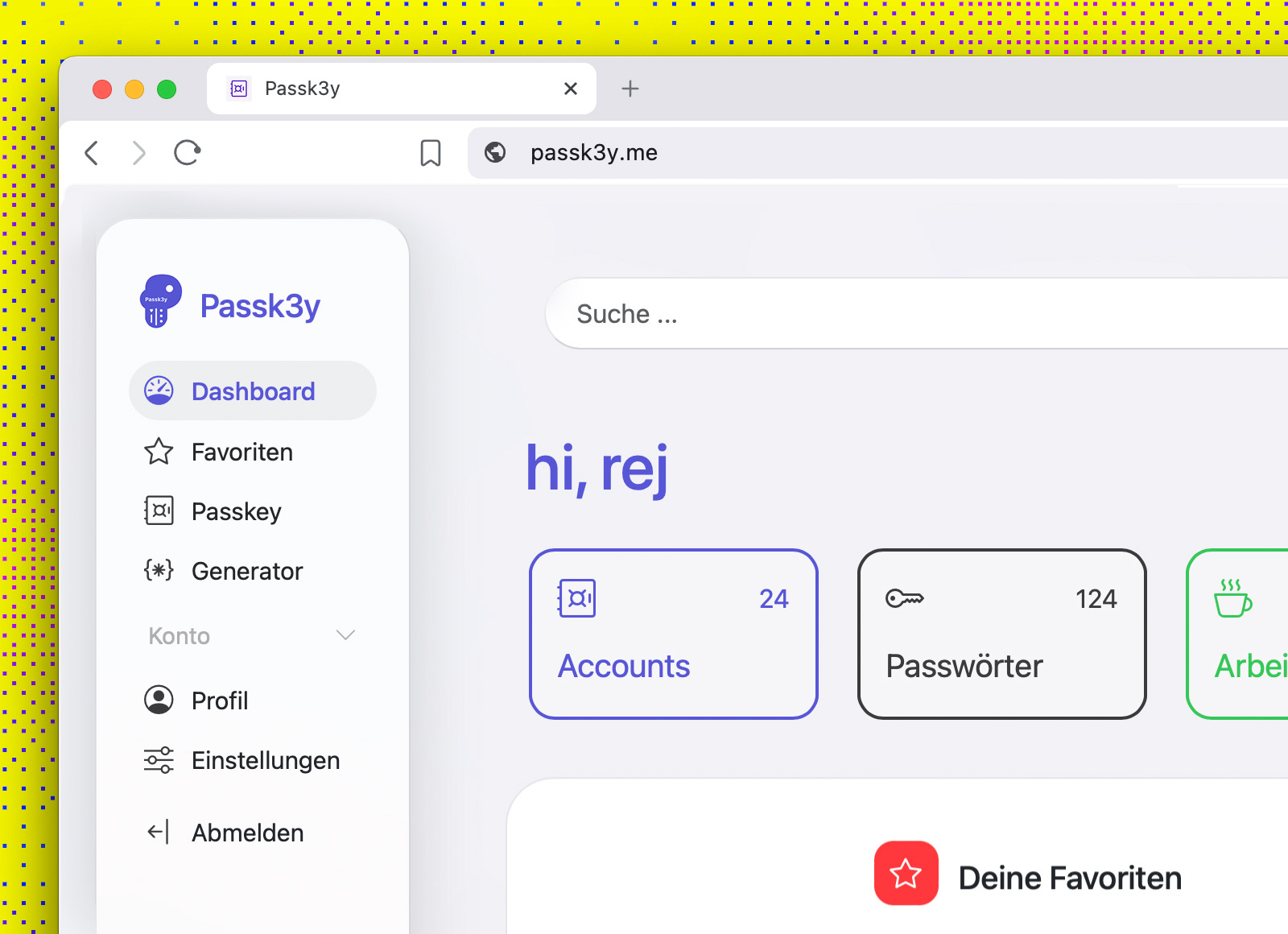 Passk3y Webapp